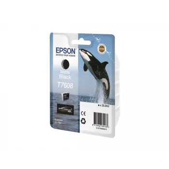 Epson C13T76084N10 oriģinālā matēti melna tintes kasetne, 1 gab.