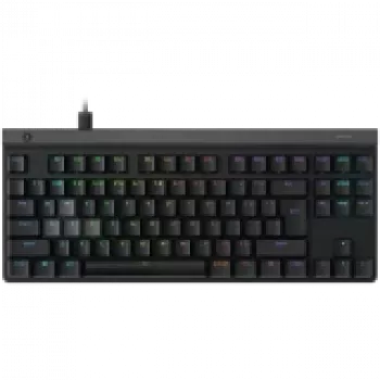Mehāniskā tastatūra Logitech G515 Rapid TKL — tenkeyless, melna, US International izkārtojums, USB, lineārie slēdži