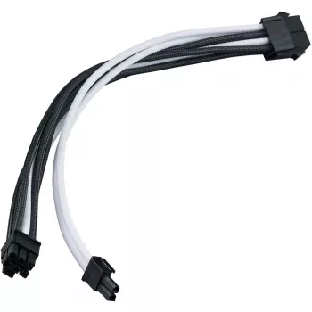 Pagarinātāja kabelis SILVERSTONE PP07E 8-pin PCIe 30 cm (melns/balts)