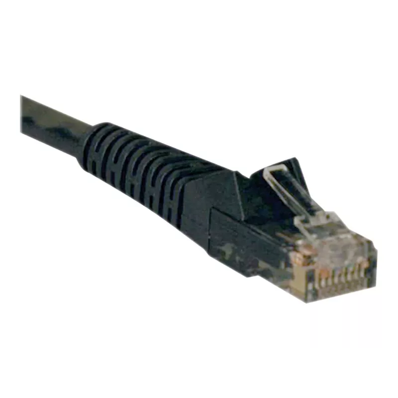 Eaton Tripp Lite Series Cat6 Gigabit Snagless Molded (UTP) Ethernet kabelis (RJ45 M/M), PoE, Melns, 1.52 m - Savienojuma kabelis - RJ-45 (V) līdz RJ-45 (V) - 1.52 m - UTP - CAT 6