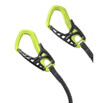 Aiztures trose Edelrid CABLE COMFORT TRI — melns/zaļš, 532 g, minimālais lietotāja svars 40 kg