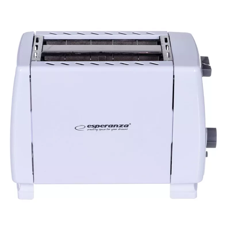 Esperanza EKT001 Caprese 2 šķēles 600 W Balts tosteris
