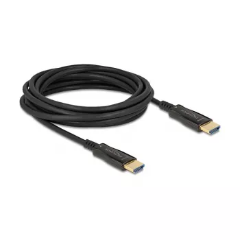 DeLOCK HDMI kabelis 5m Type A standarta vīrietis vīrietis 48 Gbit/s Melns
