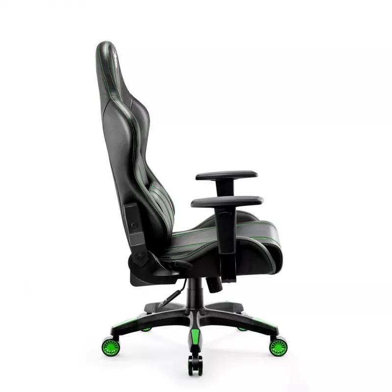 Diablo X-One 2.0 spēļu krēsls, melns/zaļš, parastais izmērs