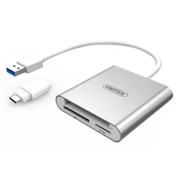 Unitek Flash-Card lasītājs USB 3.0 + USB Type-C, 9313D (Y-9313D)
