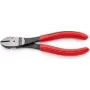 KNIPEX augstas sviras diagonālās knaibles 160 mm, plastmasas pārklājums