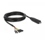 DeLOCK 63946 USB 2.0 Type-C uz LVTTL seriālais kabelis, 2m, melns