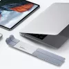 Laptop statīvs UGREEN LP451 regulējams alumīnija sakausējums 8–17 collu klēpjdatoriem, 5 pozīcijas, sudrabs