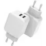 CoreParts MBXUSB-AC0002 mobilā telefona lādētājs Universāls Balts Iekštelpu