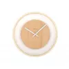 NeXtime Wood Loop sienas pulkstenis 3046, Ø30 cm, koks