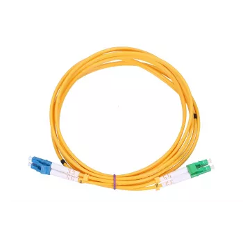 Patchcords Extralink LC/UPC - LC/APC vienmodas duplekss 9/125 µm G.657A 2 m