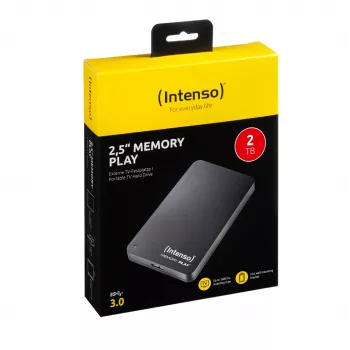 Ārējais cietais disks Intenso 2TB USB 3.0 2.5 collas