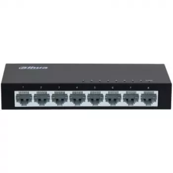 Tīkla slēdzis DAHUA SF1008-EUR 8-portu 10/100 Mbps nepārvaldāms