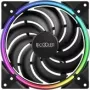 PCCOOLER CORONA-MAX-RGB 140mm korpusa ventilators ar RGB apgaismojumu 1000–2000 RPM
