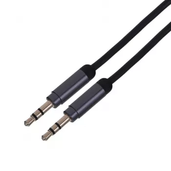 Gembird CCAP-444-1M Audio kabelis 3.5mm melns