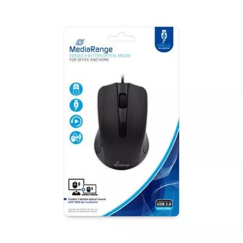 Pele MediaRange MROS210 USB Type-A optiskā