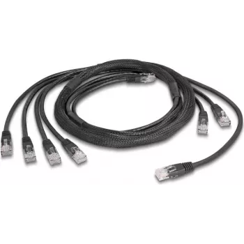 DeLOCK tīkla kabelis 5 m Cat5e U/UTP melns 90121