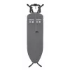 Gludināmais dēlis Leifheit Air Board M Black Plus — 1200×380 mm, augstums līdz 98 cm, svars 5.05 kg, gludekļa turētājs