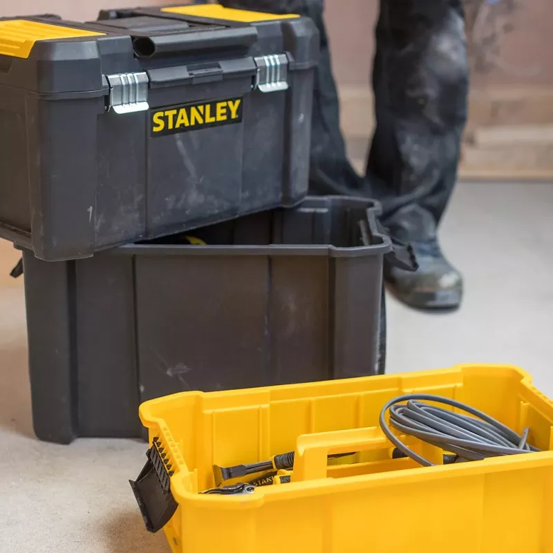 Cietais maciņš Stanley Essential Tool, pelēks/dzeltens, plastmasa