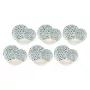 Vakariņu servīze 6 personām Rose&Tulipani R18420TA18 Sea Stones dizains, 18 gab.