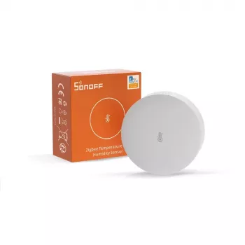 Iekštelpu temperatūras un mitruma sensors Sonoff SNZB-02P bezvadu, ar bateriju