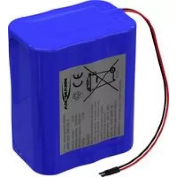 Ansmann 3S2P akumulatora bloks 6x 18650 ar kabeli Li-Ion 10.8V 6700mAh (2447-3050-40)
