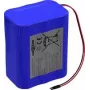 Ansmann 3S2P akumulatora bloks 6x 18650 ar kabeli Li-Ion 10.8V 6700mAh (2447-3050-40)