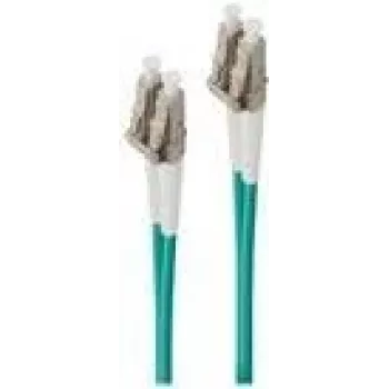 ALOGIC optiskais patch kabelis LC daudzmodu (M) - LC daudzmodu (M) 2,0m 2mm duplekss 50/125 µm OM3 bezhalogēna LCLC-02-OM3