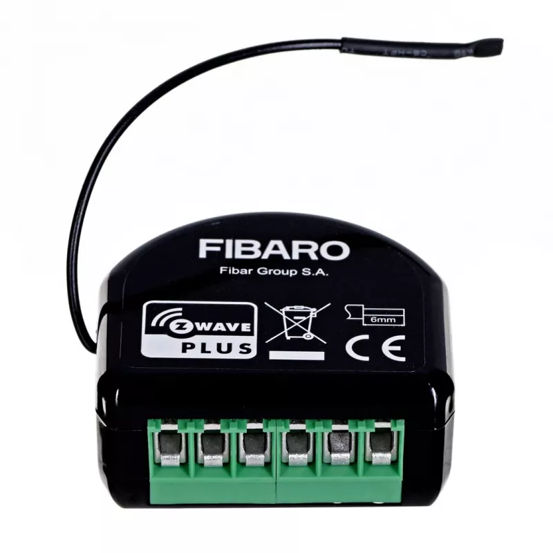 Fibaro Dimmer 2 FGD-212 – Z-Wave gaismas regulators, melns