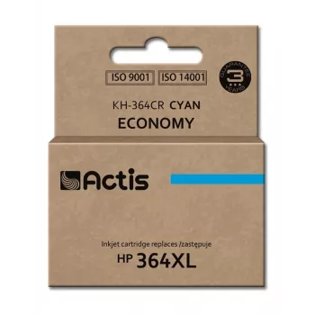 Actis KH-364CR Tinte (aizstāj HP 364XL CB323EE; Standarta; 12 ml; ciāna)