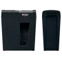 Papīra smalcinātājs REXEL Secure X8 — šķērsgriezums P-4, 4x40 mm, 8 lapas, 14 L, melns