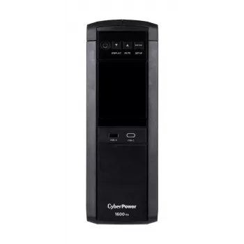 Nepārtrauktas barošanas avots (UPS) CyberPower CP1600EPFCLCD, Line-Interactive, 1.6 kVA, 1000 W, 6 kontaktligzdas