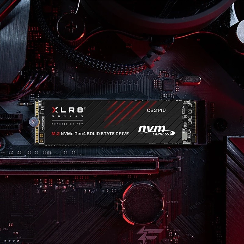 PNY XLR8 CS3140 1 TB M.2 PCI Express 4.0 NVMe 3D NAND