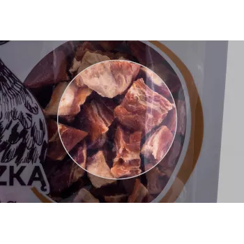 Suņu apmācības gardumi Hilton Treaning Treats Duck 80 g — mīksti pīļu garšas kārumi