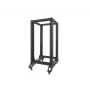 Brīvi stāvošs statīvs LANBERG OR01-6822-B 22U, 600 mm x 800 mm, melns, 600 kg slodze