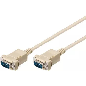 Microconnect SCSEHH3 seriālais kabelis balts 3 m DB9 vīriešu