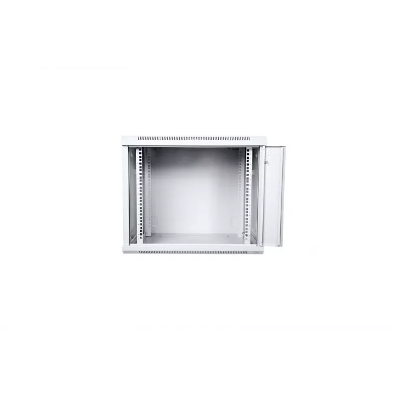 Digitus DN-W19 09U/450/MD Rack skapis 9U Sienas stiprināms Gaiši pelēks