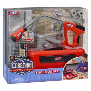 Little Tikes Creative Construction rotaļlietu instrumentu komplekts