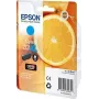 Epson C13T33624010 oriģinālā ciāna tintes kasetne, 8,9 ml, 650 lpp., 1 gab.