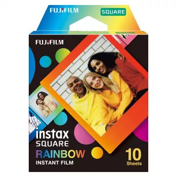 Instantā filma Fujifilm SQUARE Rainbow 10 gab.