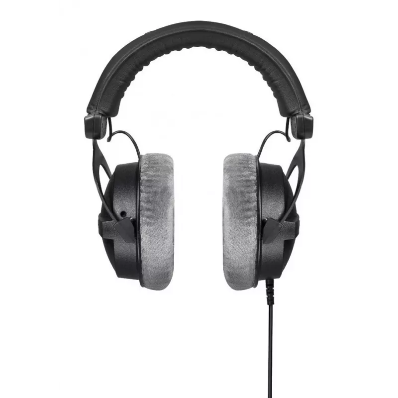 Studiju austiņas Beyerdynamic DT 770 PRO 80Ω — slēgtas, apvalka, 5–35000 Hz, 96 dB, 3,5 mm, apzeltīts savienotājs