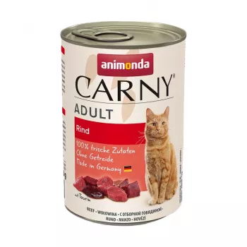 ANIMONDA Carny Adult liellopa gaļa - mitrā kaķu barība - 400g