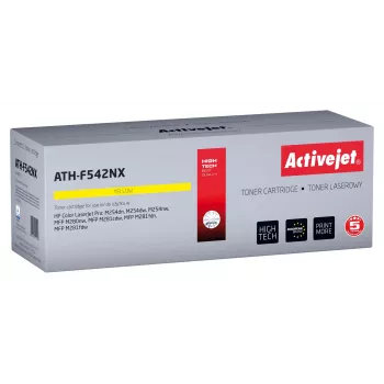 Activejet ATH-F542NX tonera kasetne (aizvieto HP 203X HP203X CF542X CRG 054H CRG054H; Supreme; 2500 lpp; dzeltena)