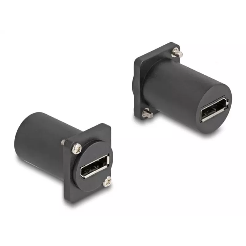 DeLOCK D-Type modulis DisplayPort ligzda-ligzda 4K melns