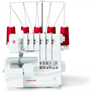 Overlock šujmašīna Singer 14T968, elektriskā, balta