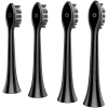 AENO Sonic Electric Toothbrush DB6 Melna: 5 režīmi, bezvadu uzlāde, 46000 apgr./min, 40 dienas bez uzlādes, IPX7