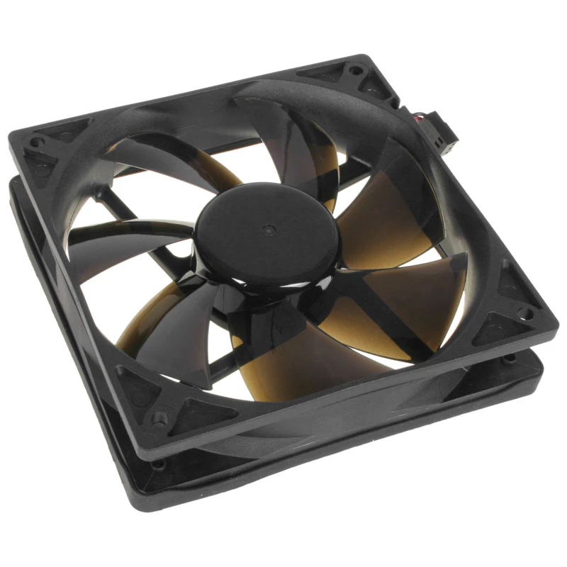 Noiseblocker ITR-PL-PS BlackSilent Pro PLPS datora korpusa ventilators, 120 mm, PWM