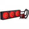 KRUX HydroX 360 ARGB AIO šķidruma procesora dzesētājs, 360 mm, melns
