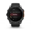 Viedpulkstenis GARMIN Fenix 8 — 51 mm titāna korpuss, AMOLED 1,4 collu, GPS, 32 GB, 10 ATM, silikona siksniņa