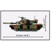 Konstruktors Cobi M1A2 SEPV3 Abrams ar 1065 klucīšiem
